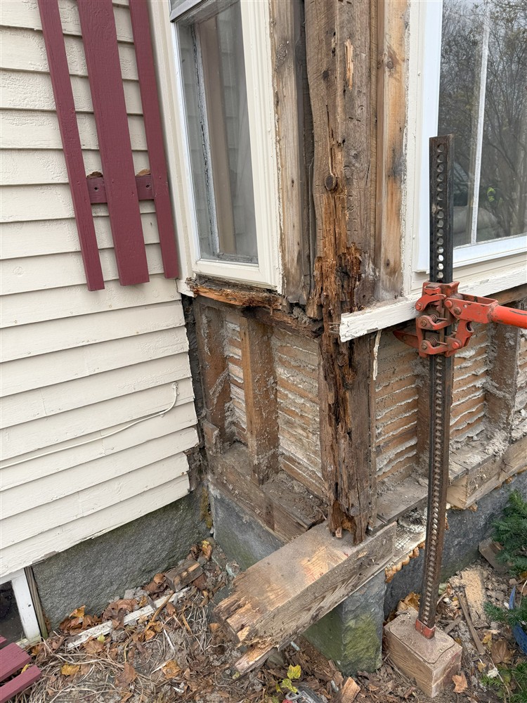 Before: Rotten Siding